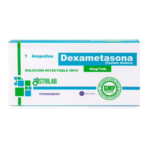 DEXAMETASONA 8MG AMP I.V-I.M 2ML X 1 (DISTRILAB)